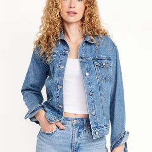 Old Navy Medium Blue Denim Jacket